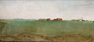 Molde Tonder y aldeas de Tonder en Schleswig-Holstein, 1657 de Unbekannt Unbekannt